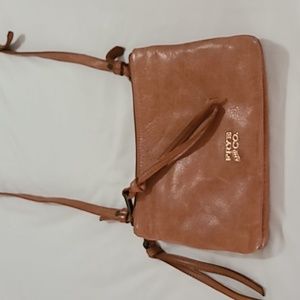 Frye leather cross body purse